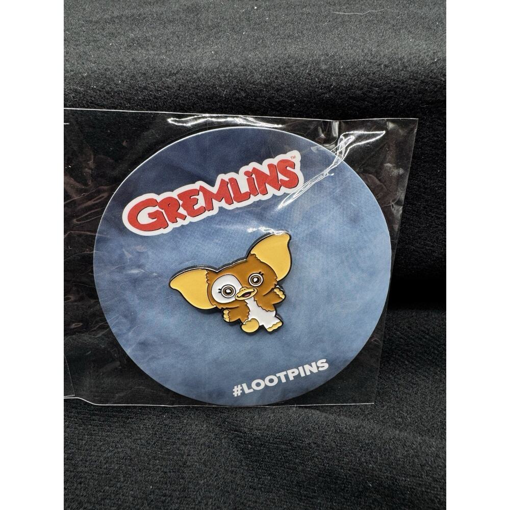 Gremlins Gizmo Mogwai Collectible Pin Badge Button Loot Crate Exclusive PinBack
